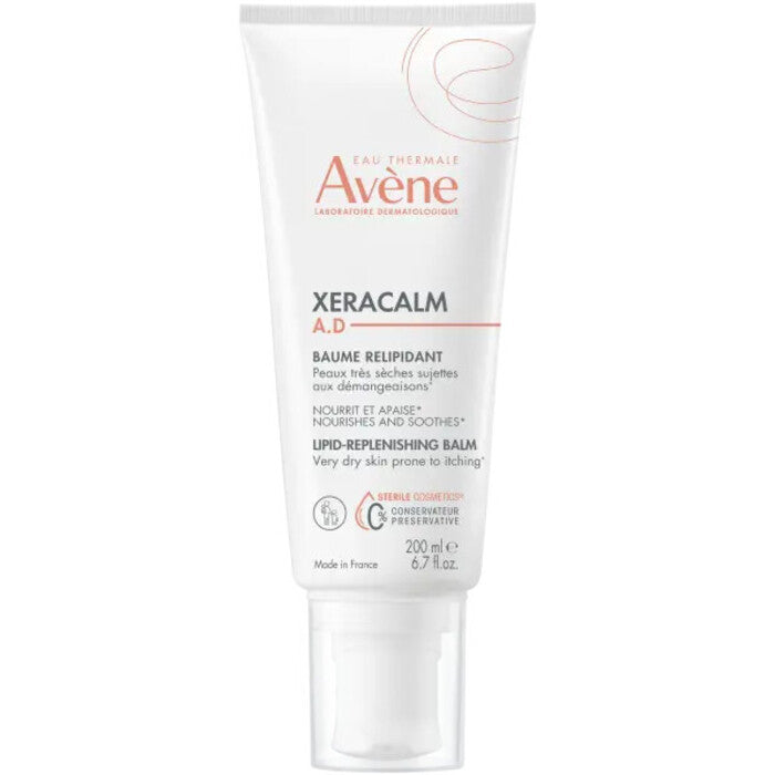 „Avène XeraCalm A.D Lipid-Replenishing Balm“ – atkuriamasis balzamas labai sausai ir niežtinčiai odai.