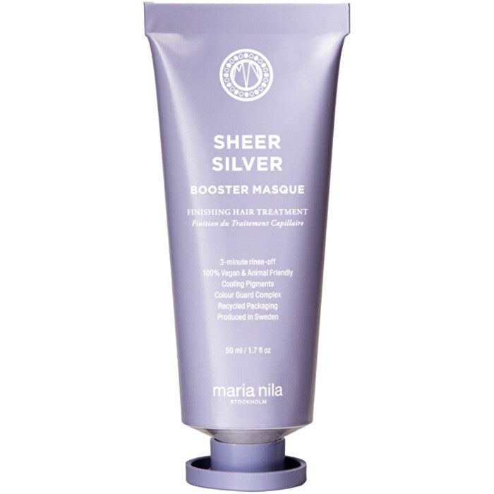 Maria Nila Sheer Silver Masque – maitinamoji kaukė šviesiems plaukams