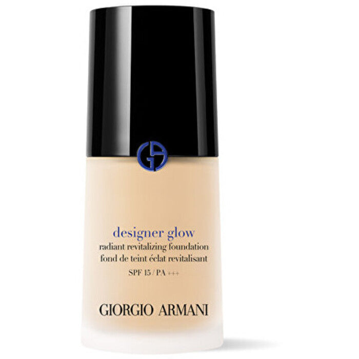 Armani „Designer Glow Radiant“ atgaivinamasis makiažo pagrindas SPF 15 30 ml