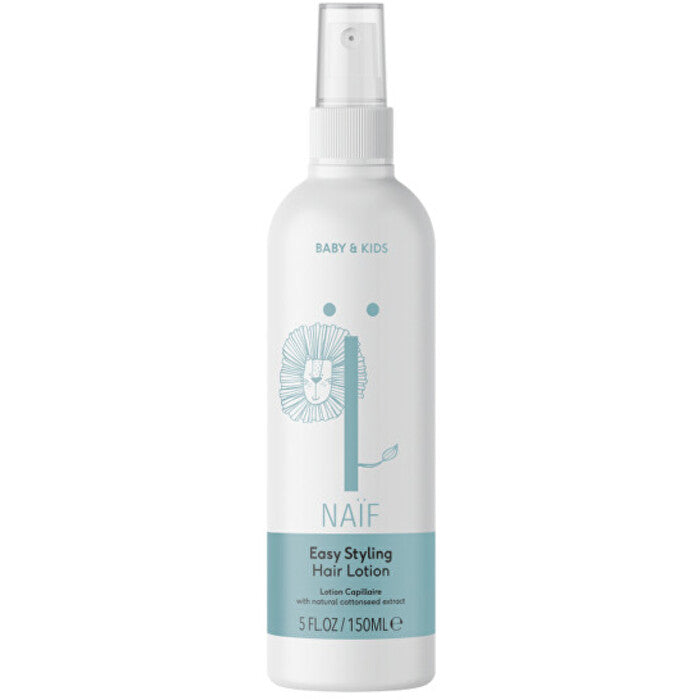 Naif Baby & Kids Easy Styling Hair Lotion – purškiklis plaukams pamaitinti ir lengvai iššukuoti