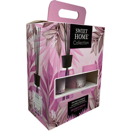 „Sweet Home Collection“ orchidėjų ir vanilės rinkinys – dovanų rinkinys
