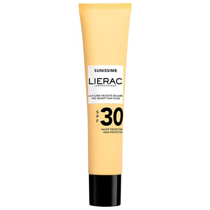 „Lierac Sunissime The Velvety Sun Fluid SPF 30“ – odos fluidas įdegiui