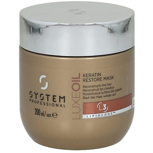 System Professional LuxeOil Keratin Restore Kaukė