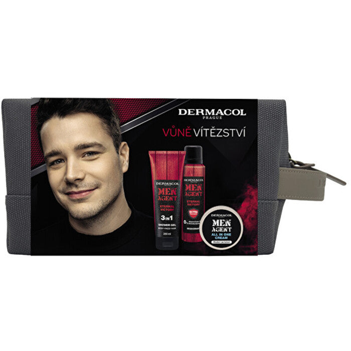 Dermacol Men Agent Eternal Victory Care Set – dovanų rinkinys