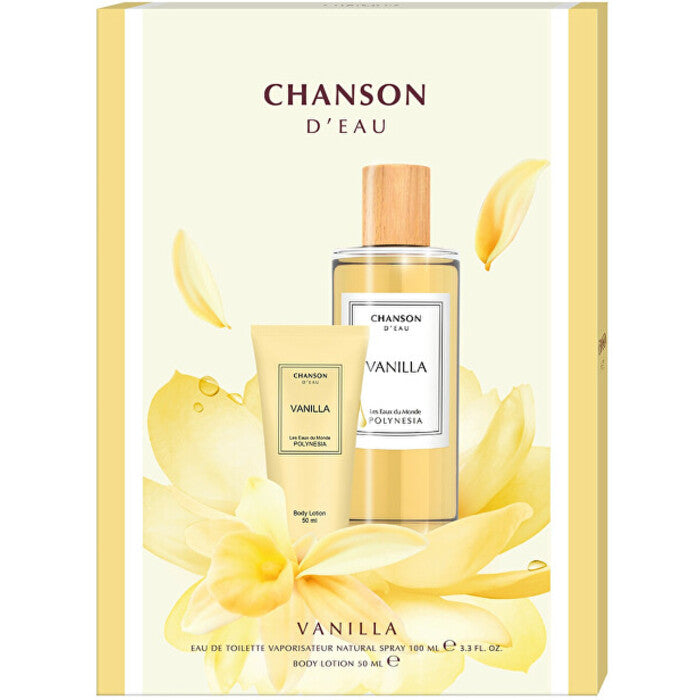 Chanson Chanson D'Eau Vanilla dovanų rinkinys EDT 100 ml ir kūno losjonas 50 ml