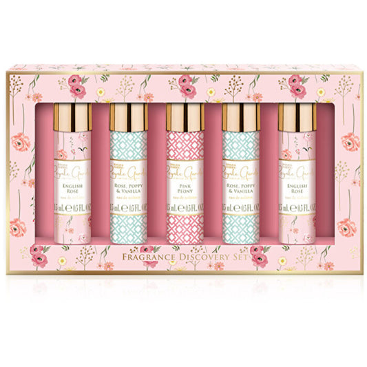 Baylis & Harding Royale Garden Fragrance Discovery Set - Eau de Toilette dovanų rinkinys
