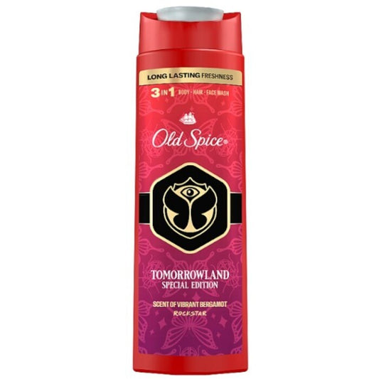 Old Spice Tomorrowlir Rockstar 3 viename kūno, plaukų ir veido prausiklis