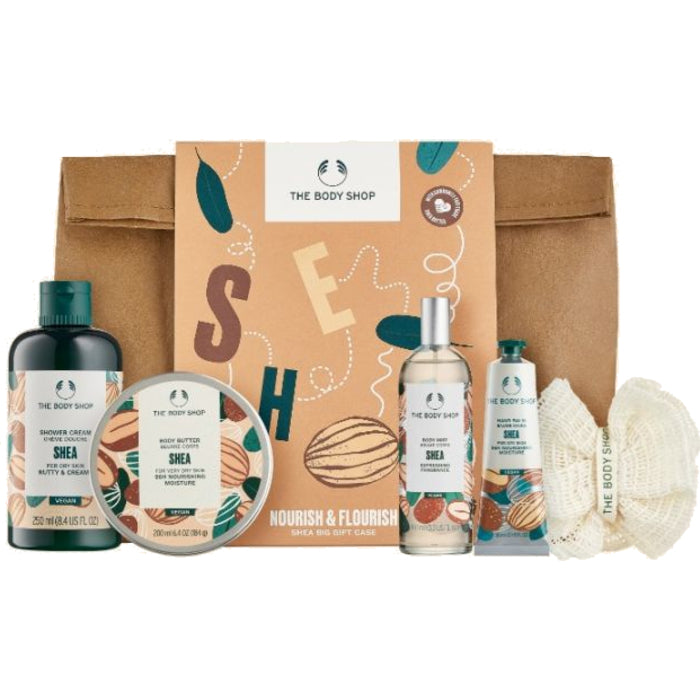 „The Body Shop Shea G4 Medium Set“ – kūno priežiūros dovanų rinkinys
