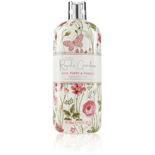 Baylis & Harding Rose, Poppy & Vanilla Luxury Body Wash – dušo želė
