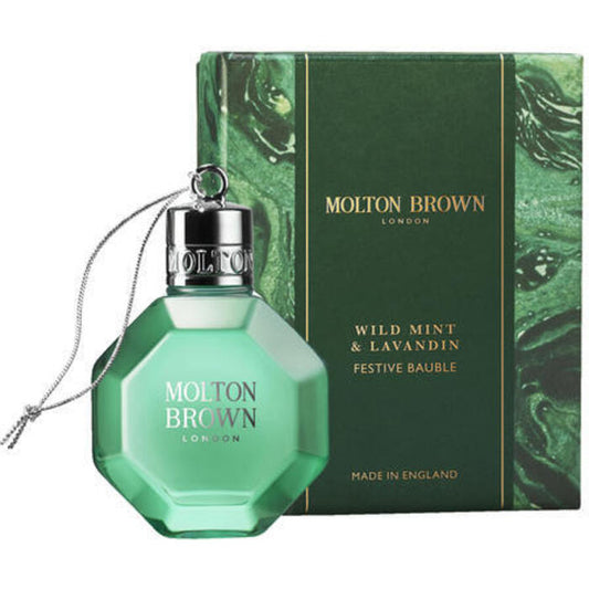 Molton Brown Wild Mint & Lavirin Šventinė Bauble vonios ir dušo želė – vonios ir dušo želė