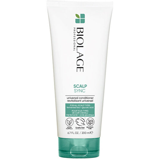 „Biolage Scalp Sync Universal Conditioner“ – universalus kondicionierius visiems galvos odos tipams.