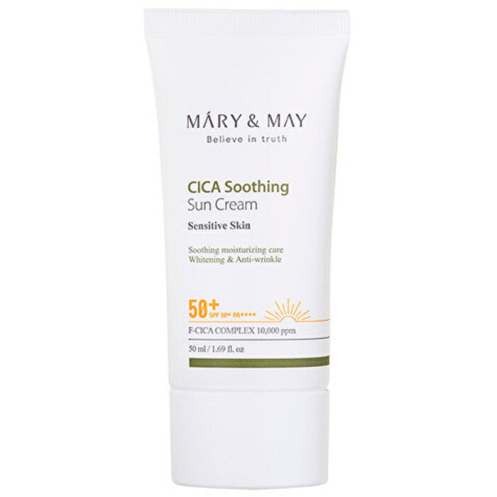 MARY & MAY CICA raminamasis kremas nuo saulės SPF 50+ – Apsauga nuo saulės