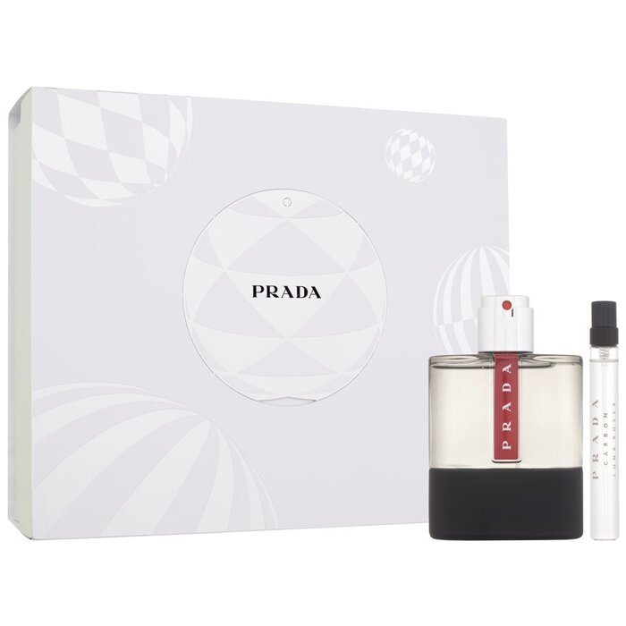 Prada Luna Rossa Carbon dovanų rinkinys EDT 100 ml ir mini EDT 10 ml