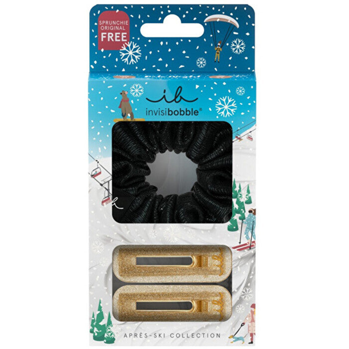 „Invisibobble Apres Ski“ pasimatymo naktis – plaukų aksesuarų rinkinys, 3 vnt.