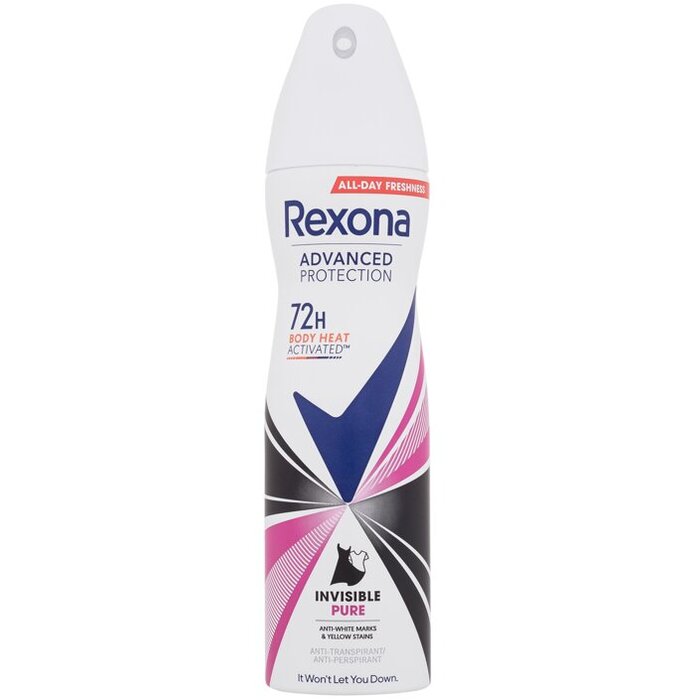 Rexona Advanced Protection Invisible Pure 72H antiperspirantas - antiperspirantas
