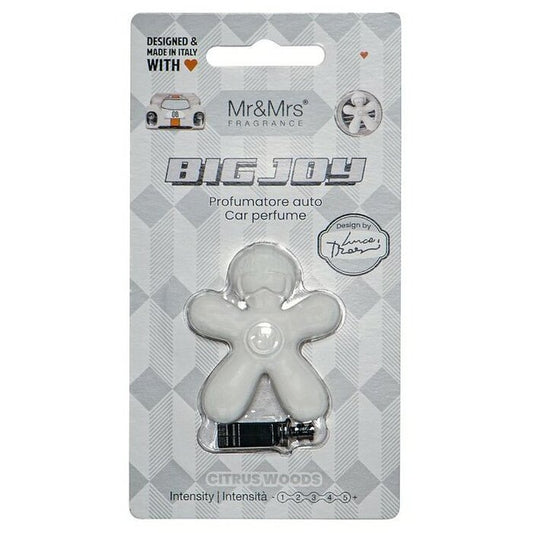 „Mr & Mrs Fragrance“ „Big Joy“ citrusinių vaisių ir medienos automobilio kvapas - automobilio kvapas