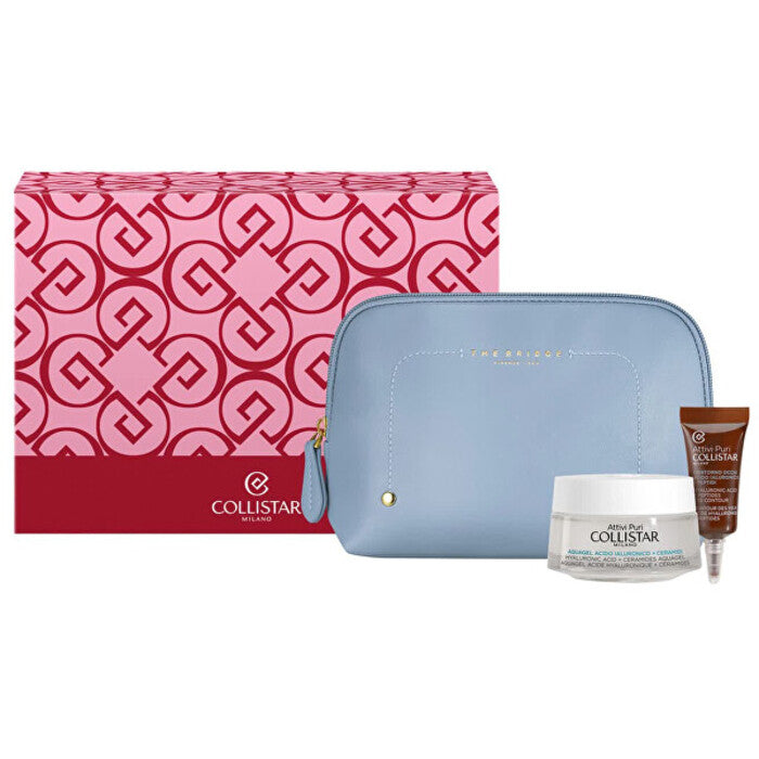 Collistar hialurono rūgštis + ceramidai Aquagel rinkinys – odos priežiūros dovanų rinkinys