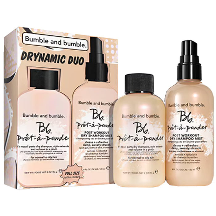 Bumble ir bumble Drynamic Duo Set – plaukų priežiūros dovanų rinkinys