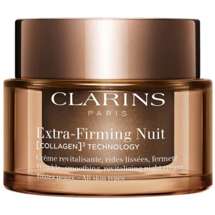 „Clarins“ ypač stangrinamasis naktinis kremas su kolageno technologija
