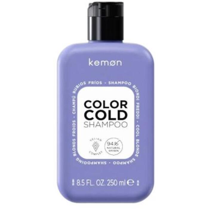 Kemon Color Cold Šampūnas - šampūnas nuo gelsvų plaukų atspalvių