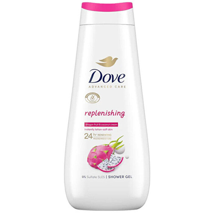 „Dove Advanced Care“ papildantis dušo želė