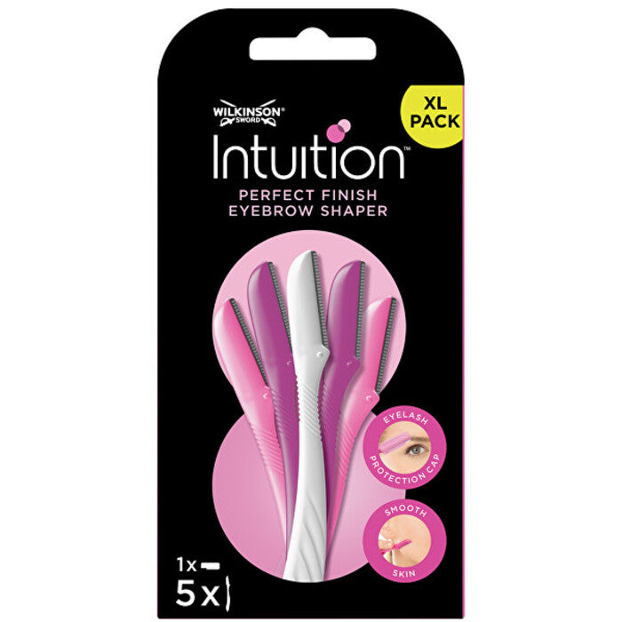 Wilkinson Sword Perfect Finish antakių formavimo skustuvas - antakių formavimo skustuvas 5 vnt.