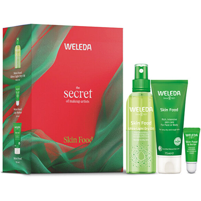 Weleda Skin Food Makiažo meistrų rinkinys „Secret of Make-up Artists“ – dovanų rinkinys