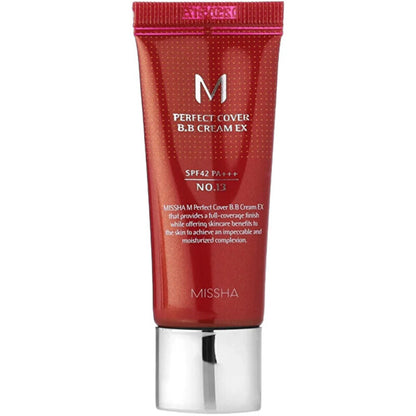 Missha M Perfect Cover BB kremas EX SPF 42 PA+++ - BB kremas 20 ml