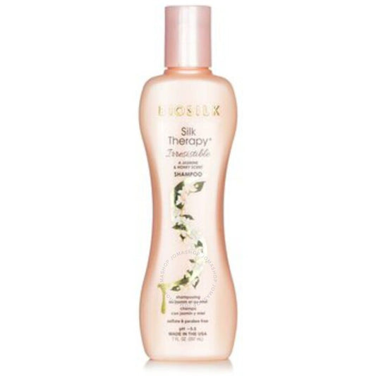 „Farouk Systems Silk Therapy Irresistible“ šampūnas – šampūnas minkštiems ir elastingiems plaukams.