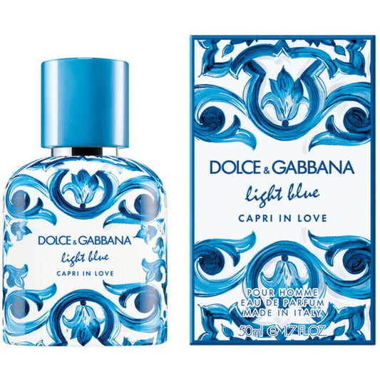 Dolce Gabbana Light Blue pou Homme Capri in Love EDP