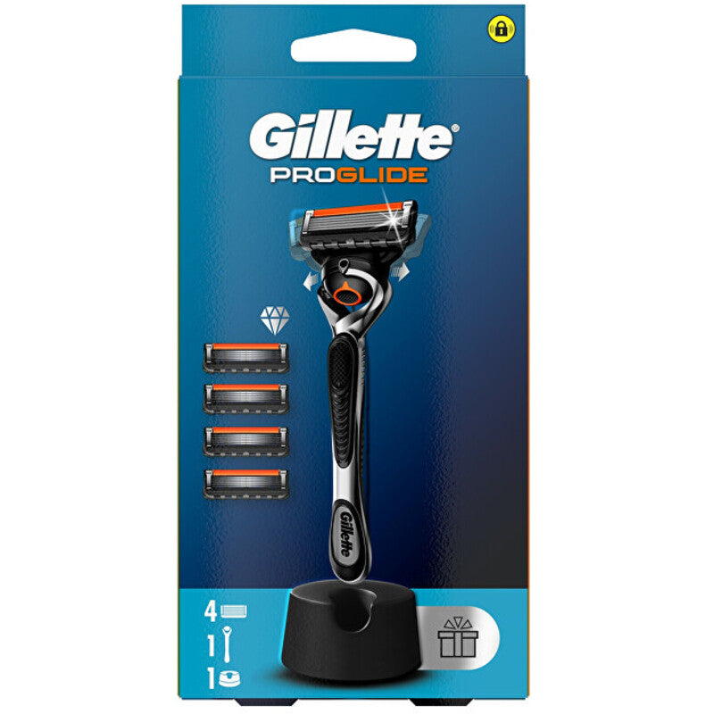 Gillette ProGlide – skustuvas + 4 atsarginės galvutės