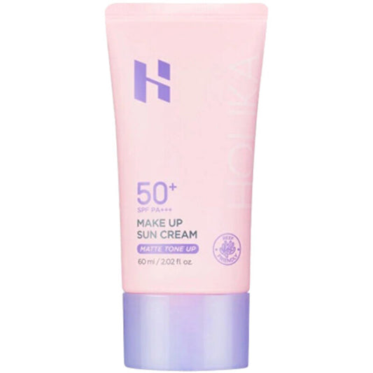 Holika Holika Make Up Sun Cream Matte Tone Up SPF 50+ – Tonizuojantis kremas nuo saulės