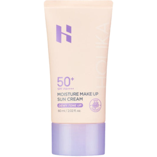 Holika Holika Moisture Make Up Sun Cream Dewy Tone Up – tonizuojantis ir drėkinantis kremas nuo saulės