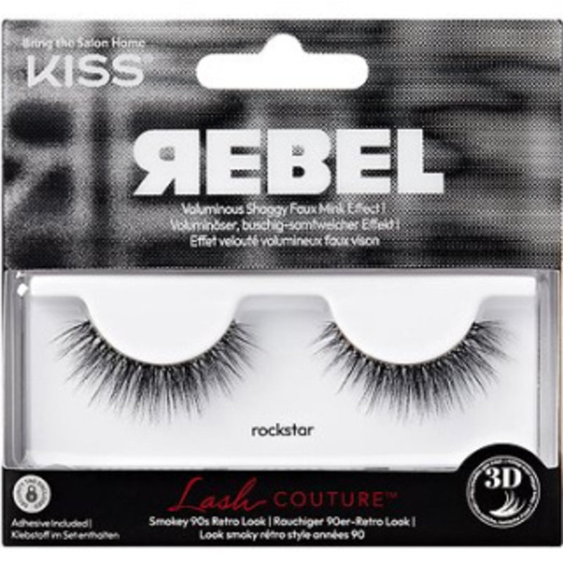 Kiss My Face Lash Couture Rebel Collection 03 Rockstar – dirbtinės blakstienos