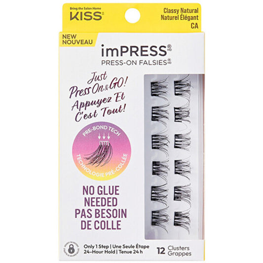 Kiss My Face IMPRESS 01 Classy Natural – kuokštuotos blakstienos