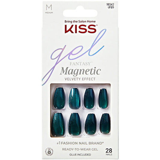 Kiss My Face Gel Fantasy Magnetic Chameleon Nails - Geliniai nagai (28 vnt.)