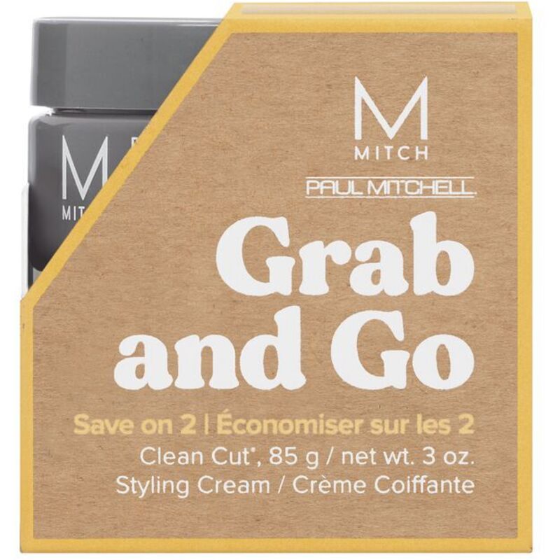 Paul Mitchell Clean Cut Duo Grab & Go Set - pusiau matinių plaukų formavimo kremų rinkinys