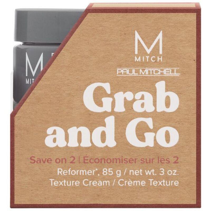 Paul Mitchell Reformer Duo Grab & Go Set – modeliuojančių pastų rinkinys matiniam plaukų įvaizdžiui