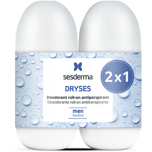 Sesderma Men Dryses Dezodorantas Roll-on antiperspirantas Duo - Roll-on dezodorantų rinkinys vyrams