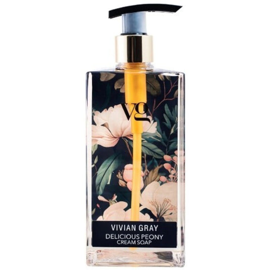Vivian Grey Delicious Peony Cream Muilas – skystas kreminis rankų muilas