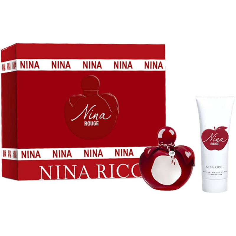 Nina Ricci Nina Rouge dovanų rinkinys EDT 50 ml ir kūno losjonas 75 ml