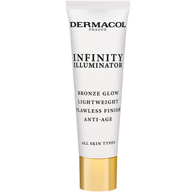 „Dermacol Infinity Illuminator“ – skaistinamasis makiažo pagrindas ir serumas 2in1