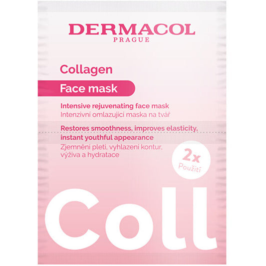 Dermacol Collagen Face Mask – Atjauninanti veido kaukė