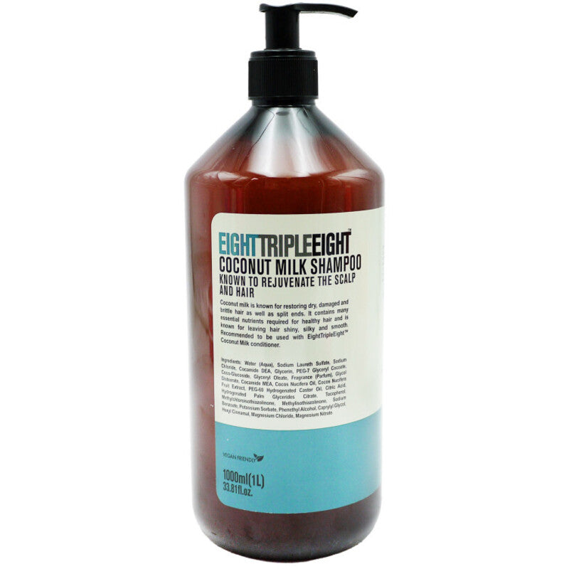 Triple Eight Coconut Milk Šampūnas – šampūnas su kokosų pienu