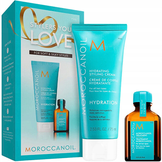 Moroccanoil Stylers You Love Soft ir Silky Styles rinkinys – dovanų rinkinys