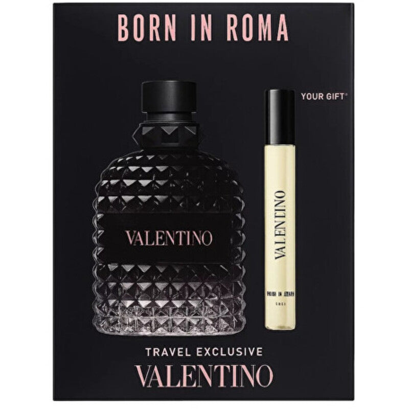 Valentino Valentino Uomo Born In Roma Gift Set EDT 100 ml and EDT 10 ml