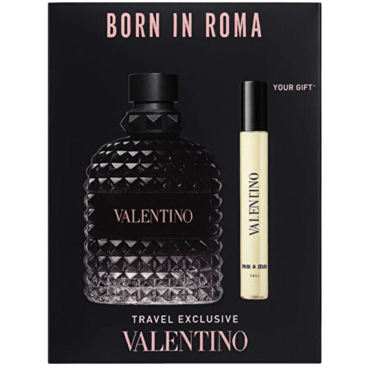 Valentino Valentino Uomo Born In Roma Gift Set EDT 100 ml and EDT 10 ml
