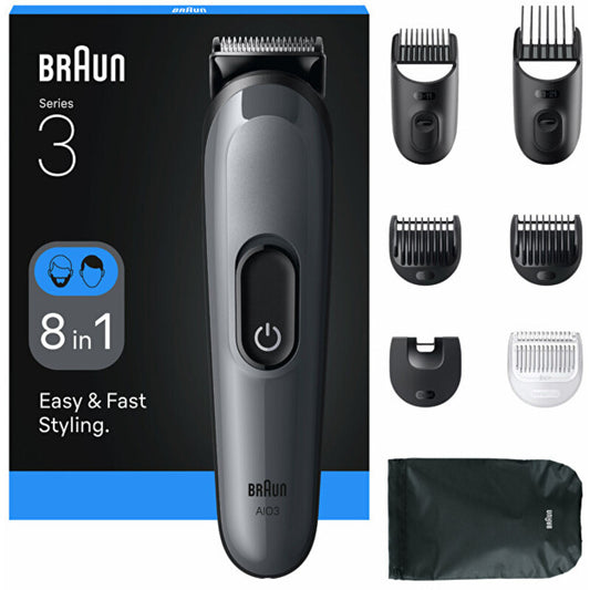 „Braun Series 3 AIO3540“ – 8 viename daugiafunkcis kirptuvas