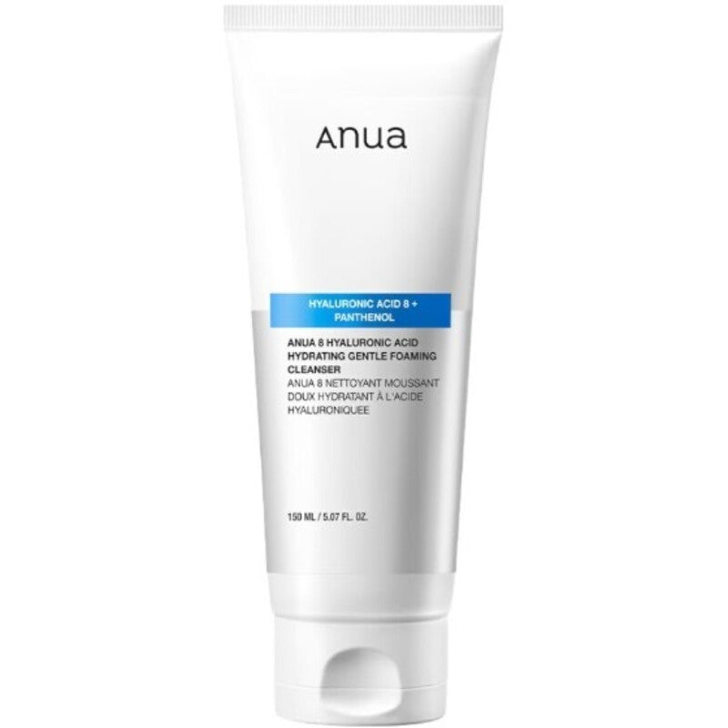 „Anua Hydrating Gentle Foaming Cleanser“ valomosios putos su hialurono rūgštimi