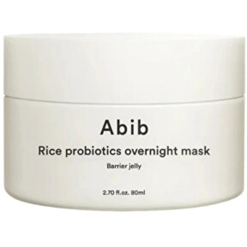 Abib Barrier Jelly Rice Probiotics Overnight Mask - Naktinė veido kaukė su probiotikais